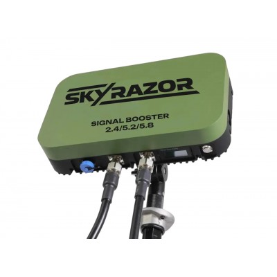 Комплект антена – підсилювач сигналу Skyrazor «Varta» 2.4G/5.2G/5.8G + пігтейли + кабель 20 метрів + кронштейн