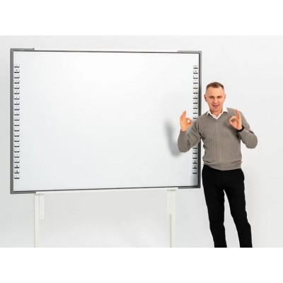 Інтерактивна дошка INTBOARD UT-TBI82X-TS (з розумним лотком)