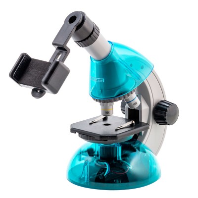 Мікроскоп SIGETA MIXI 40x-640x BLUE (з адаптером для смартфона)