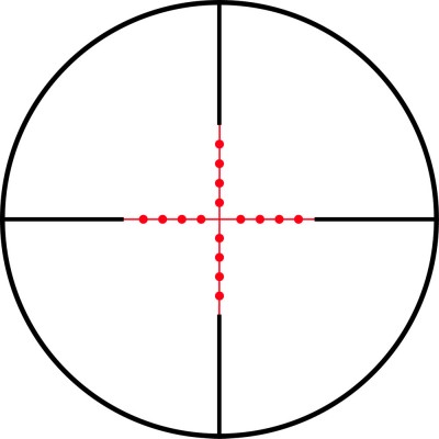 Оптичний приціл KONUS KONUSPRO AS-34 2-6x28 MIL-DOT IR