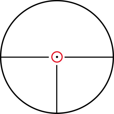 Оптичний приціл KONUS KONUSPRO M-30 1-6x24 Circle Dot IR