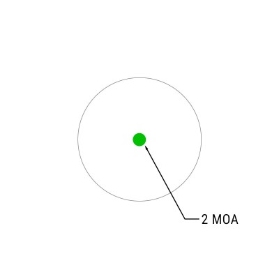 Коллиматорный прицел HOLOSUN HE403B-GR