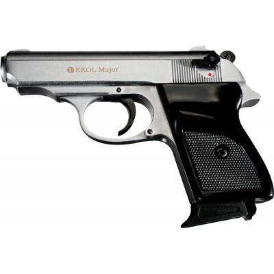 Пистолет стартовый EKOL MAJOR кал. 9 мм. Цвет - серый сатин