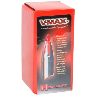 Пуля Hornady V-Max кал.30 масса 110 гр (7.1 г) 100 шт