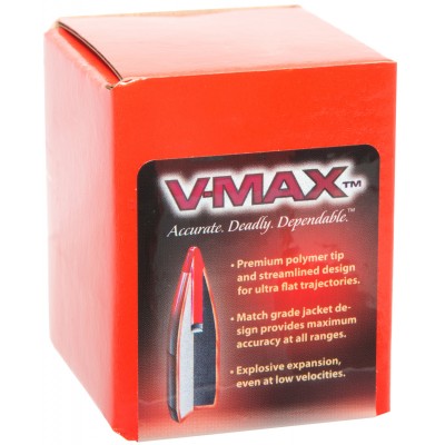 Пуля Hornady V-Max кал.224 масса 60 гр (3.9 г) 100 шт