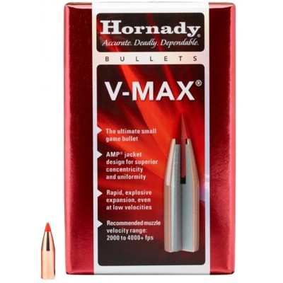 Пуля Hornady V-Max кал.17 (.172) масса 25 гр (1.6 г)