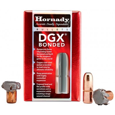 Куля Hornady DGX Bonded кал .375 маса 300 гр (19.4 г) 50 шт