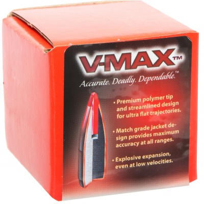 Пуля Hornady V-Max кал.224 масса 55 гр (3.6 г) 100 шт