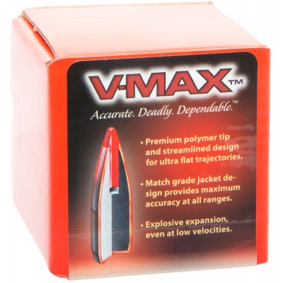 Пуля Hornady V-Max кал.224 масса 50 гр (3.2 г) 100 шт