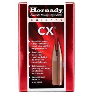 Пуля Hornady CX кал. 30 масса 180 гр (11,66 г). 100шт