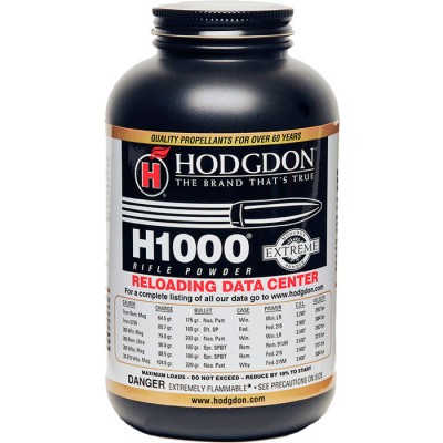 Порох Hodgdon H1000. Вес - 0,454 кг