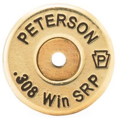 Гильза Peterson некапсулированная калибр.308Win Small Rifle Primer 50 шт/уп