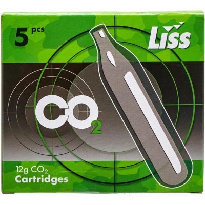 Баллон CO2 Liss 12g 5 шт/уп