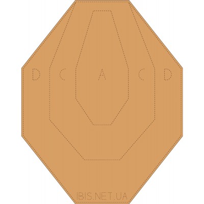 Мишень ИБИС IPSC классическая. Картон. 460х580 мм