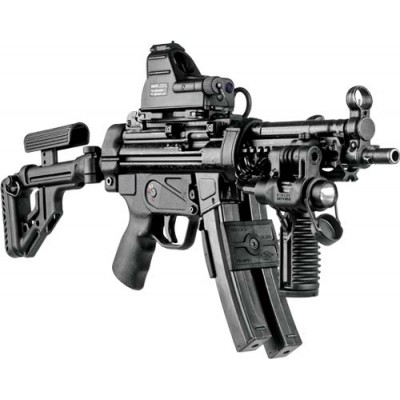 Планка FAB Defense MP5-SM для MP5. Матеріал - алюміній. Колір - чорний