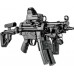 Планка FAB Defense MP5-SM для MP5. Матеріал - алюміній. Колір - чорний