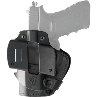 Кобура Front Line LKC для Glock 21/20. Матеріал - Kydex/шкіра/замша. Колір - чорний