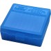Коробка для патронов MTM кал. 7,62x25; 5,7x28; 357 Mag. Количество - 100 шт. Цвет - голубой