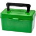 Коробка MTM H50-RM на 50 патронов кал. 22-250 Rem; 6 mm BR Norma; 243 Win; 6,5x55; 7,62x39; 308 Win. Цвет – зеленый.
