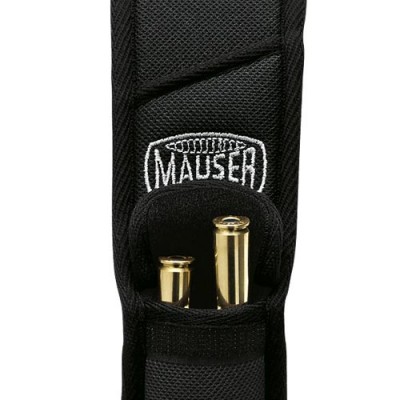 Погонний ремінь для перенесення зброї Mauser модель Extreme. Матеріал - неопрен. Колір - чорний.