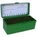 Коробка MTM RM-60 на 60 патронов кал..22-250 Rem;.243 Win; 7,62x39 и.308 Win. Цвет – зеленый.