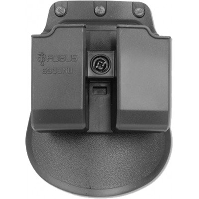Подсумок Fobus для двух магазинов Glock 17/19 с поясным фиксатором