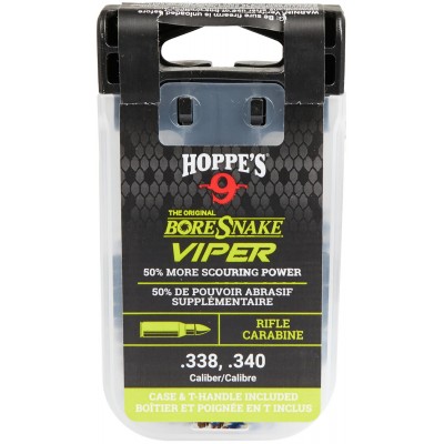 Протяжка Hoppe`s Bore Snake Viper для кал.338 c бронзовими ершами