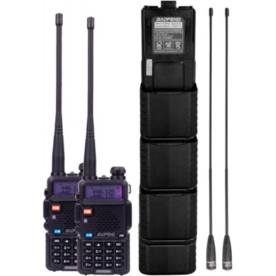 Радіостанція Baofeng UV-5RHC Tourism. Black