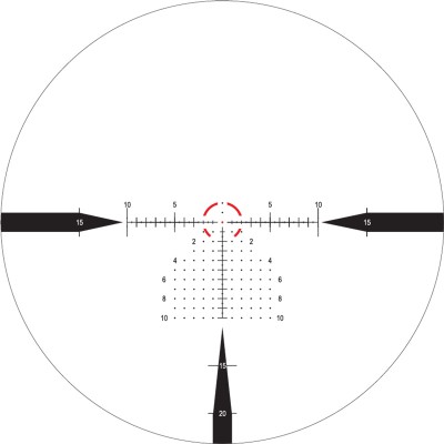 Приціл Nightforce ATACR 1-8x24 F1 0.1Mil сітка FC-DMX з підсвічуванням