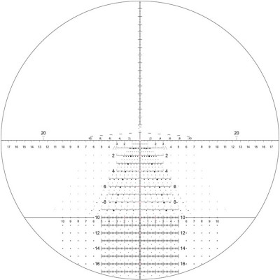 Приціл Nightforce ATACR 7-35x56 ZeroS F1 0.1Mil сітка TreMor3 з підсвічуванням. Dark Earth