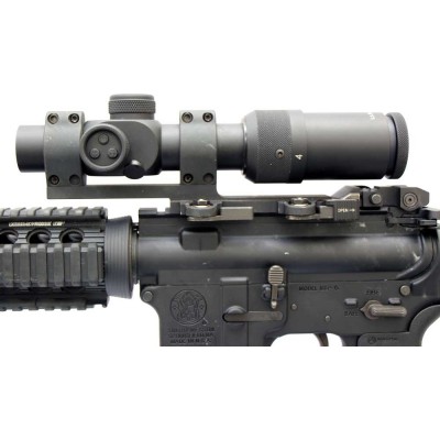 Приціл U. S. Optics SR-4C 1-4x22 F1 марка MIL-Scale з підсвічуванням. МРАД