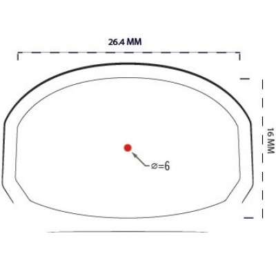 Прицел коллиматорный Vortex Venom Red Dot 6 MOA. Weaver/Picatinny