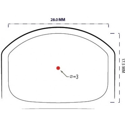 Прицел коллиматорный Vortex Razor Red Dot 3 MOA. Weaver/Picatinny
