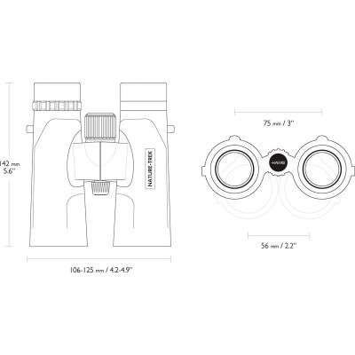 Бинокль Hawke Nature-Trek 8х42 ц: зеленый