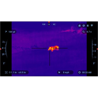 Прицел тепловизионный ATN Mars 4 640 2.5-25x. 1950м