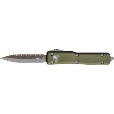 Нож Microtech UTX-70 Double Edge Apocalyptic FS. Ц: od green