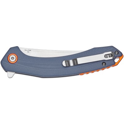 Ніж CJRB Gobi G10 Gray-blue