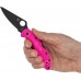 Ніж Spyderco Delica 4 S30V pink