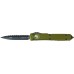 Ніж Microtech Ultratech DE Black Blade FS. OD green