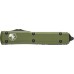 Нож Microtech Ultratech Drop Point Black Blade. Цвет: od green