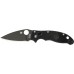 Нож Spyderco Manix 2 Black Blade