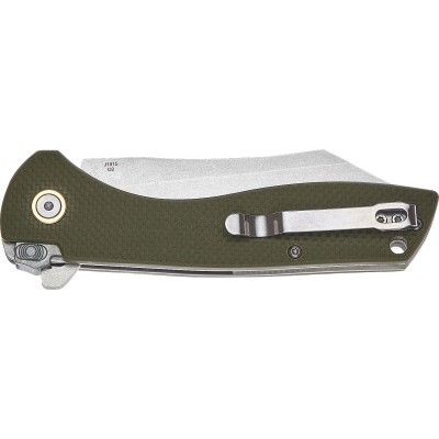 Нож CJRB Kicker G10 Olive