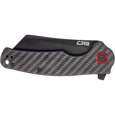 Ніж CJRB Сrag Black Blade Carbone Fiber