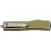 Нож Microtech UTX-70 Spartan Apocalyptic. Distressed od green