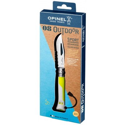 Ніж Opinel №8 Outdoor Fluo Yellow