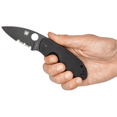 Нож Spyderco Efficient Black Blade