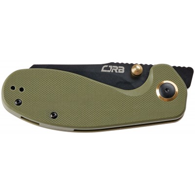 Нож CJRB Maileah Large Black Blade Green