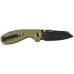 Нож CJRB Maileah Large Black Blade Green