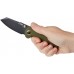 Ніж CJRB Maileah Large Black Blade Green