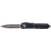 Нож Microtech UTX-85 DE SW. Цвет: distressed black